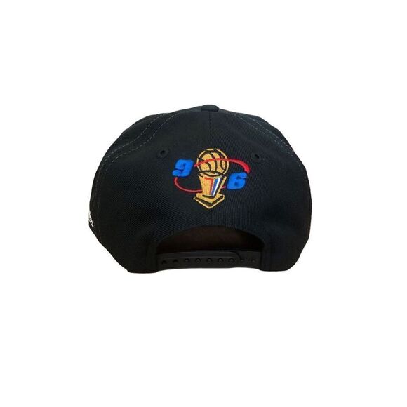 Mitchell & Ness 1996 Retro Chicago Bulls Champions Adjustable Snapback Hat Cap O - Picture 4 of 5